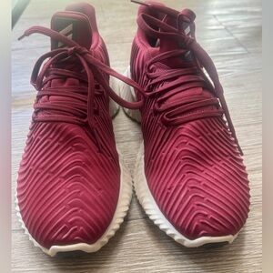 adidas Alphabounce Shoes Sneakers Beyond Maroon Women’s 8 Comfy Running Walking